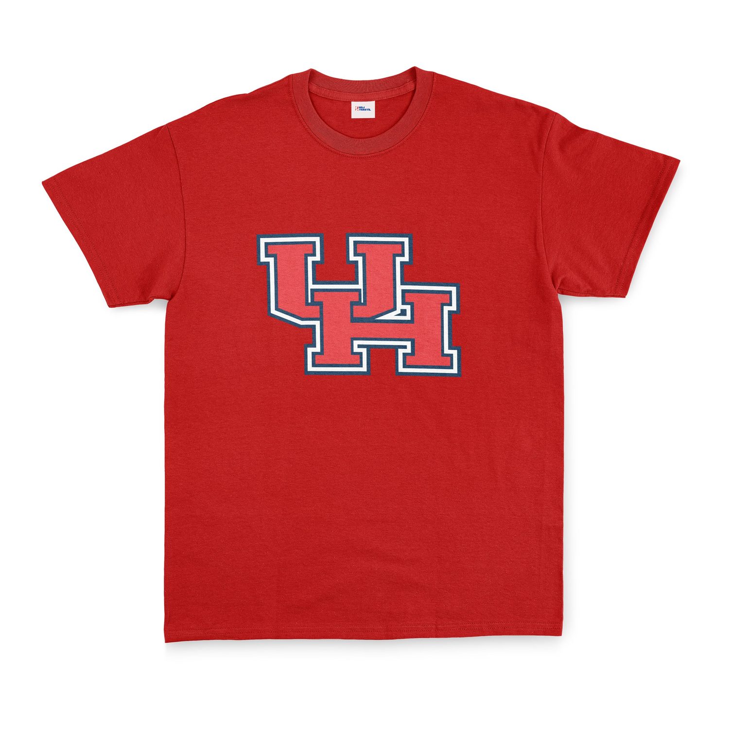 Houston Cougars Tişört M - Kırmızı