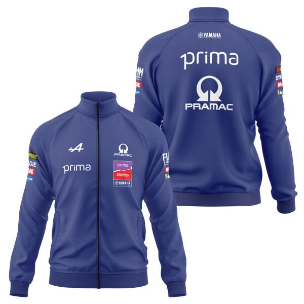 Pramac Racing 2026 Teamline Fermuarlı Sweatshirt L - İndigo Mavisi