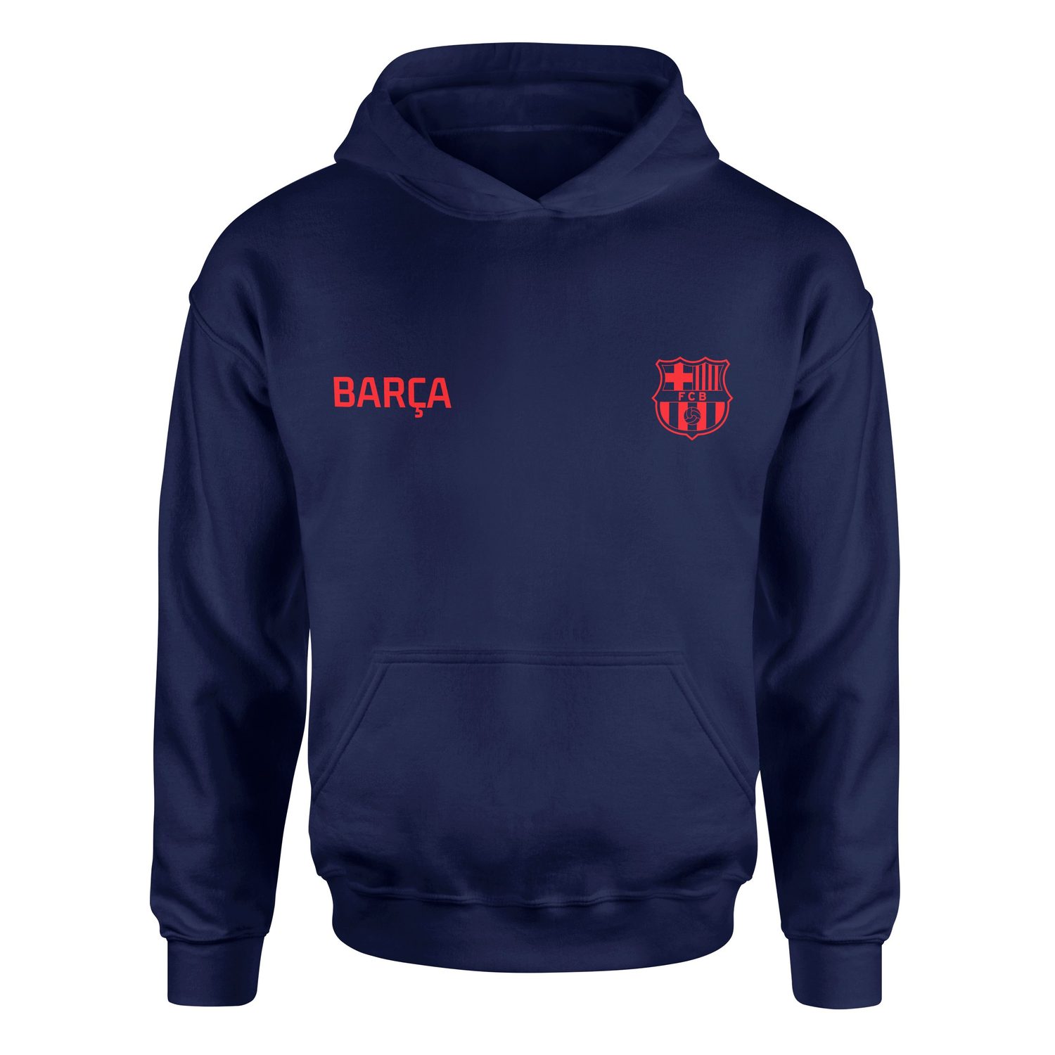 BARÇA Hoodie XL - İndigo Mavisi