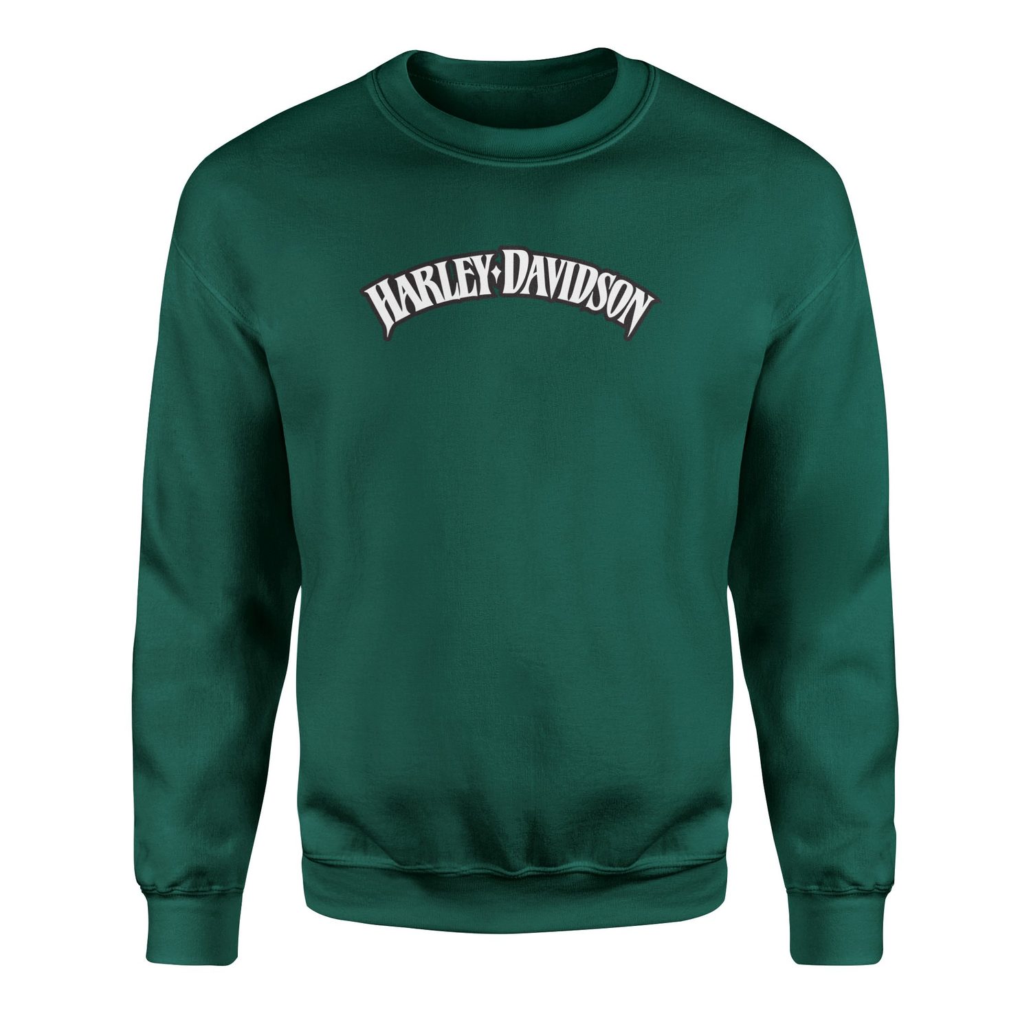 Harley-Davidson Arch Sweatshirt S - Nefti Yeşili