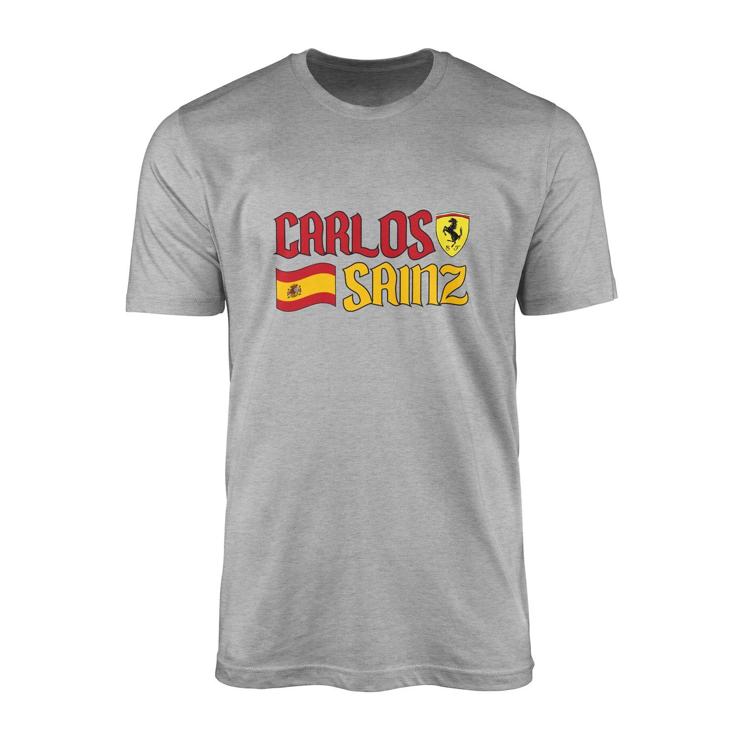Carlos Sainz Spanish Matador Tişört S - Gri