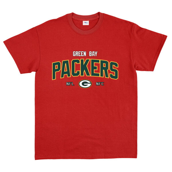 Green Bay Packers NFC Tişört XL - Kırmızı