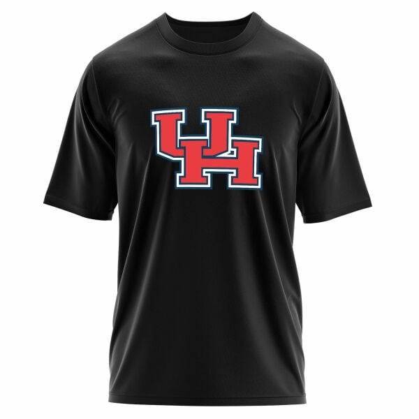 Houston Cougars Oversize Tişört L - Siyah