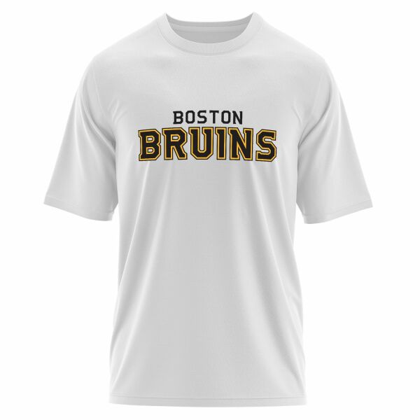 Boston Bruins Oversize Tişört S - Beyaz