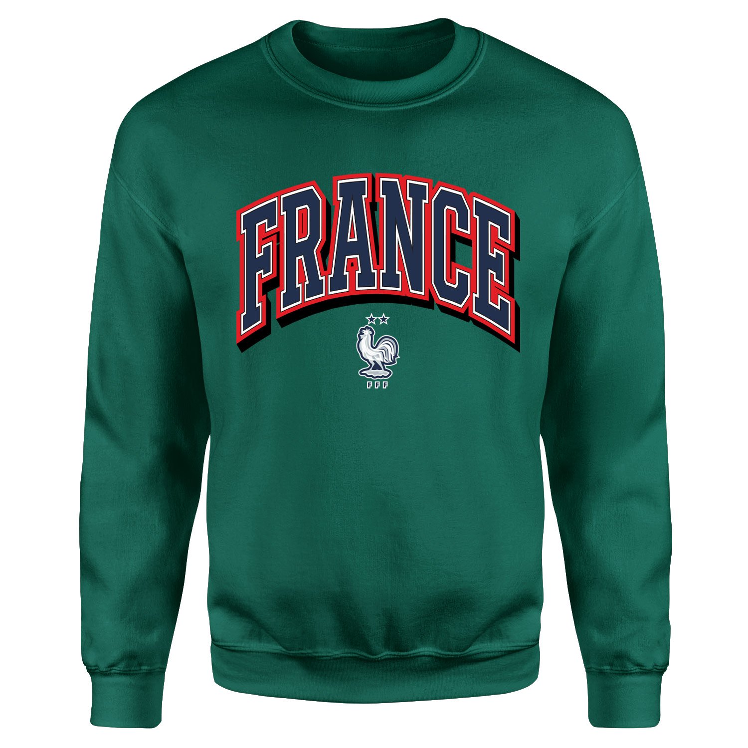 Fransa 2026 Varsity Sweatshirt XXL - Nefti Yeşili