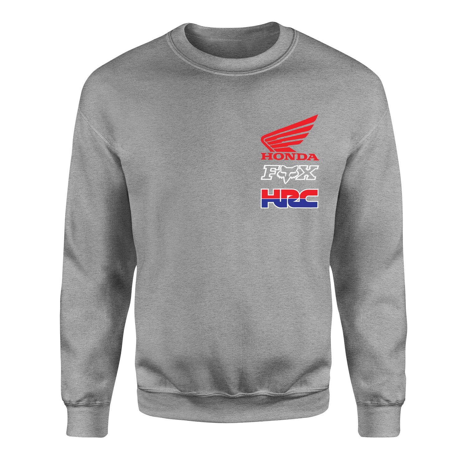 HRC FOX Sweatshirt L - Gri | OUTLET