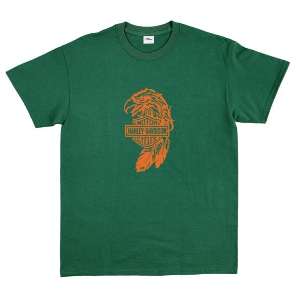 HD Eagle Figure Tişört