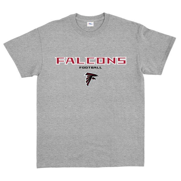 Falcons Football Tişört M - Gri