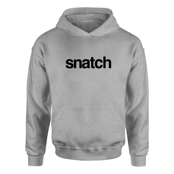 snatch. Hoodie L - Gri