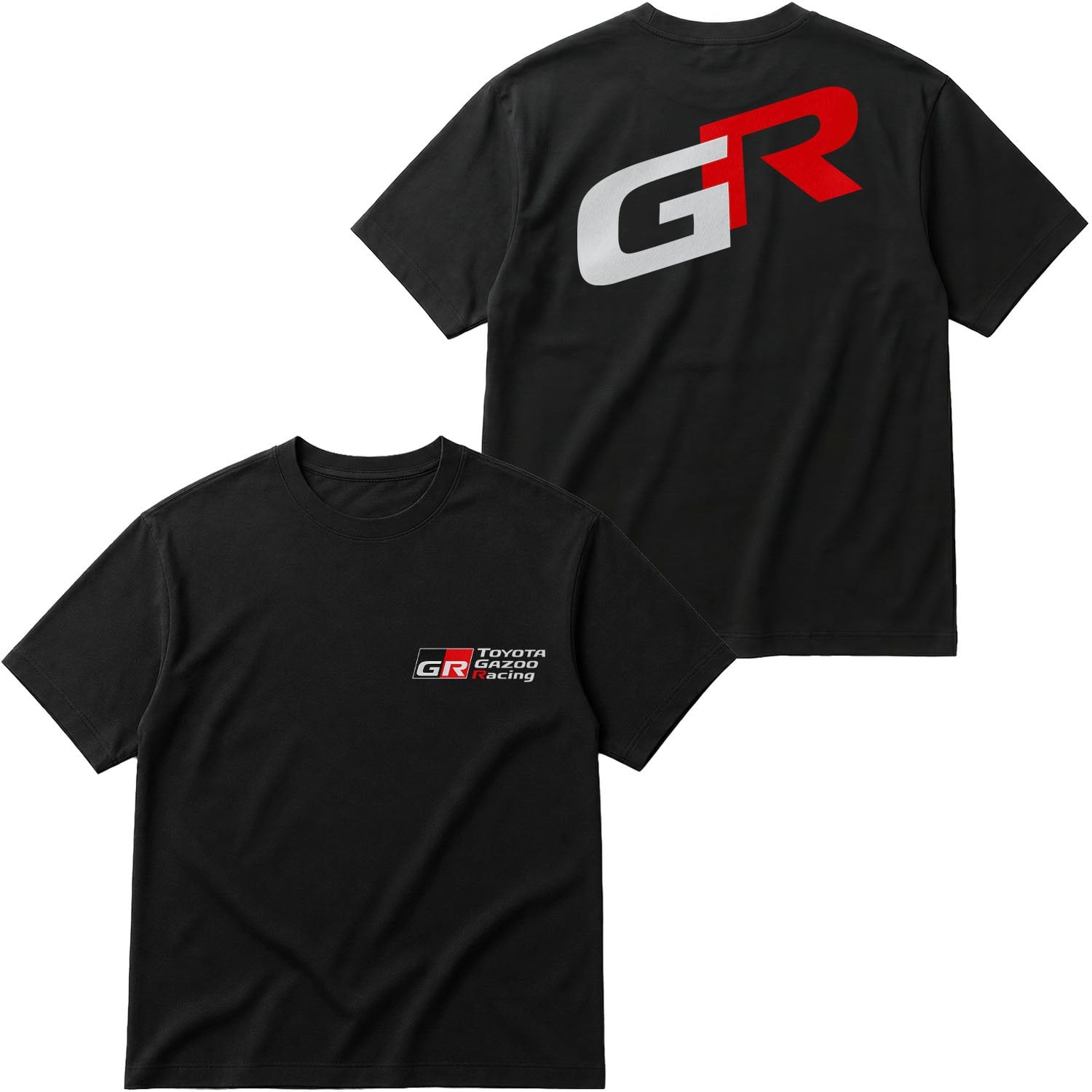 Toyota Gazoo Racing SE Oversize Tişört XL - Siyah | OUTLET