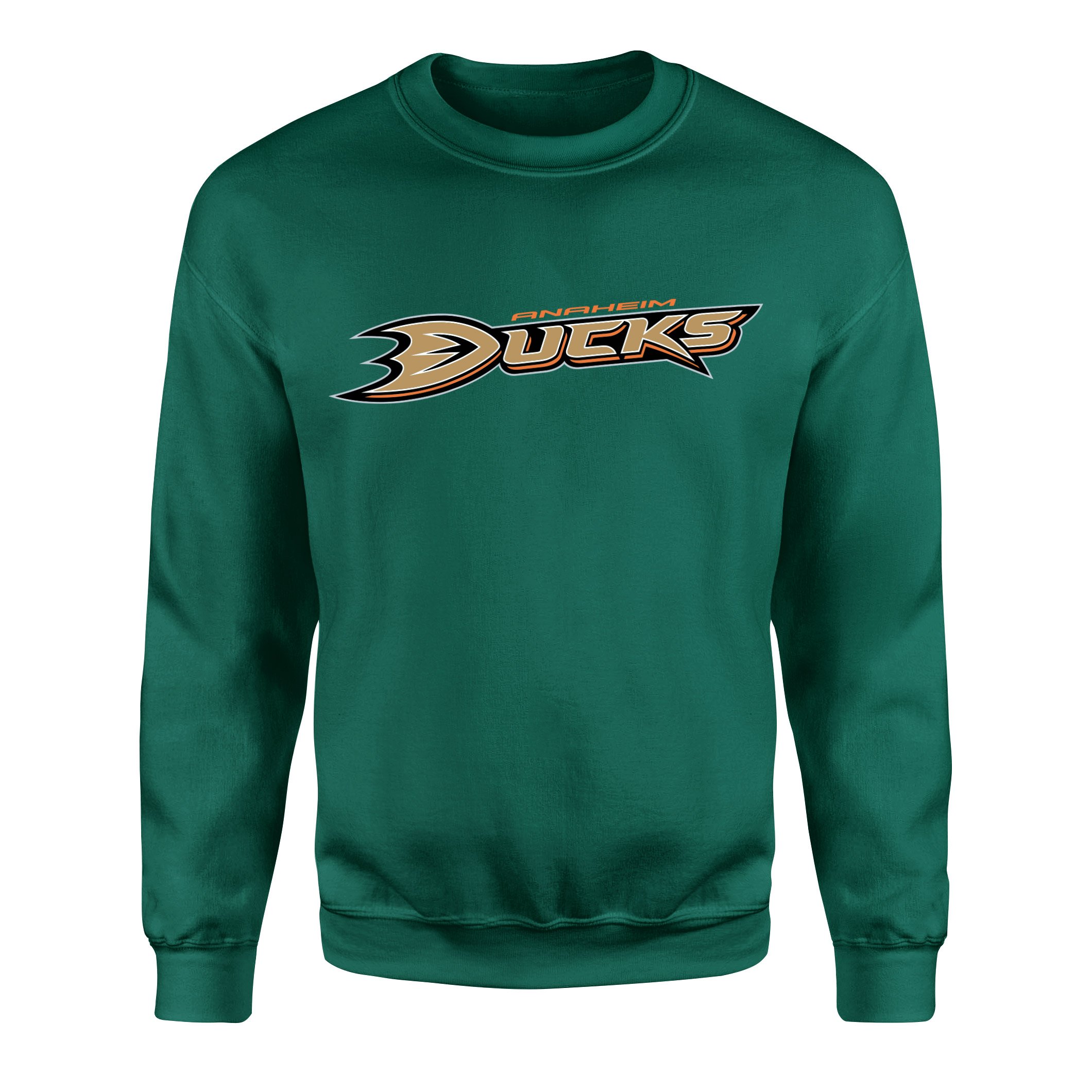 Anaheim Ducks Sweatshirt L - Nefti Yeşili