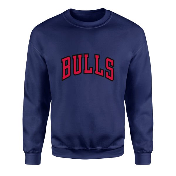BULLS Sweatshirt XL - İndigo Mavisi