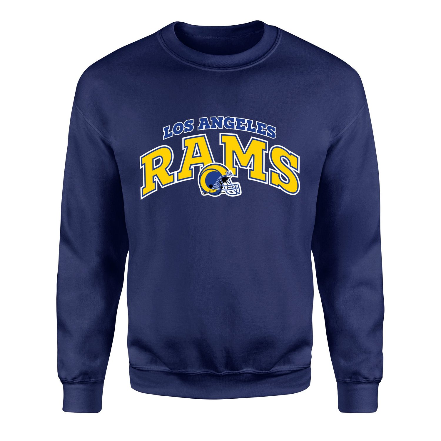 Los Angeles RAMS Arch Sweatshirt M - İndigo Mavisi