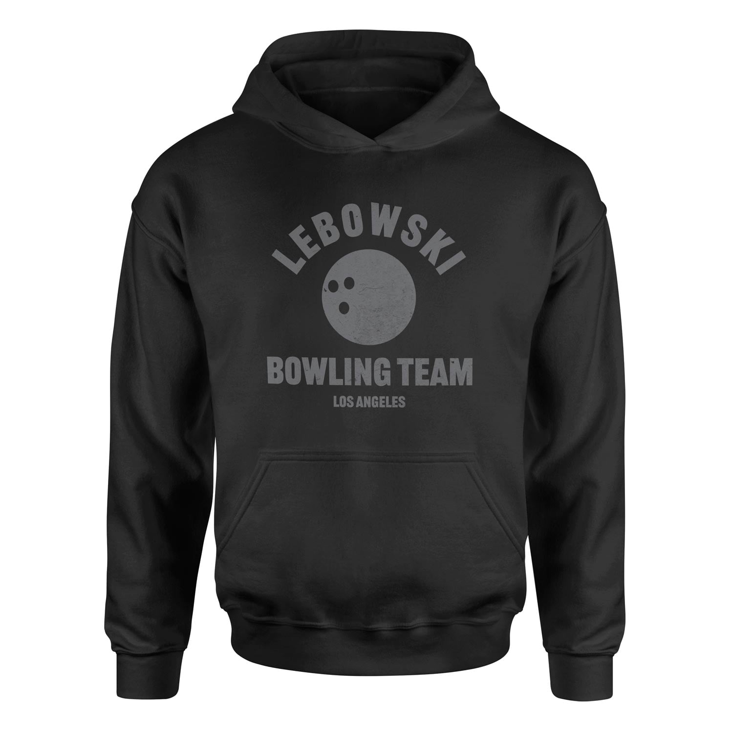 Lebowski Bowling Team Hoodie XL - Siyah