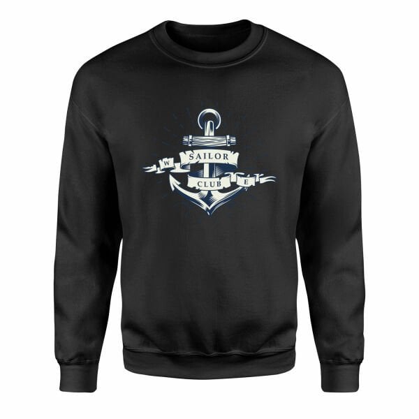 Sailor Club Denizci Tasarımlı Sweatshirt