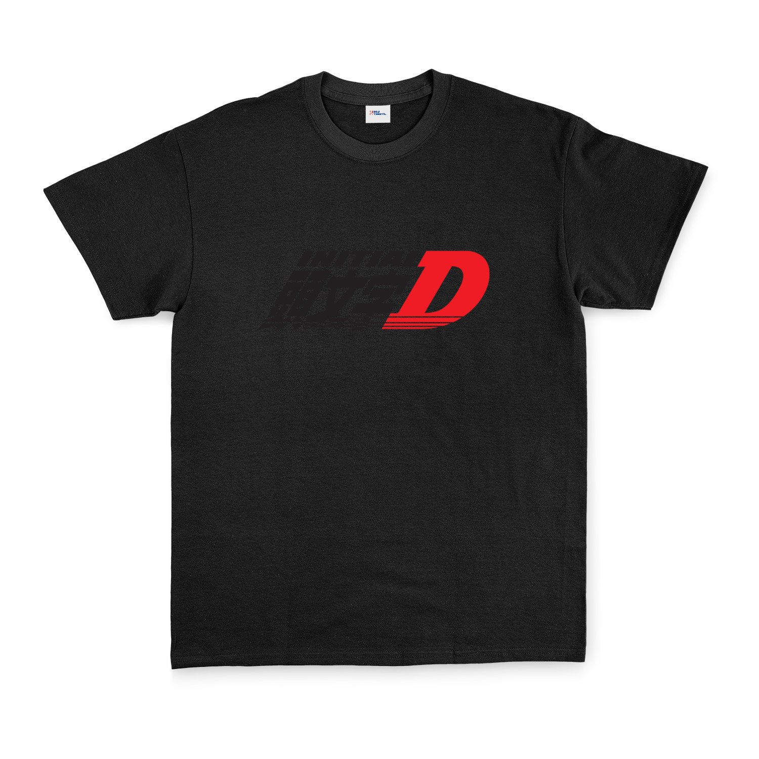 Initial D Tişört XXL - Siyah