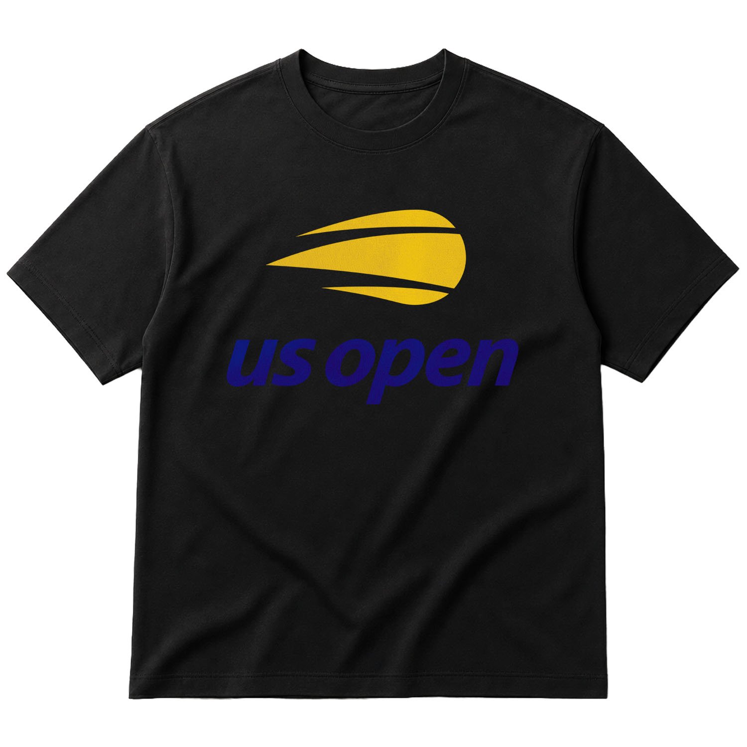 US Open Oversize Tişört S - Siyah