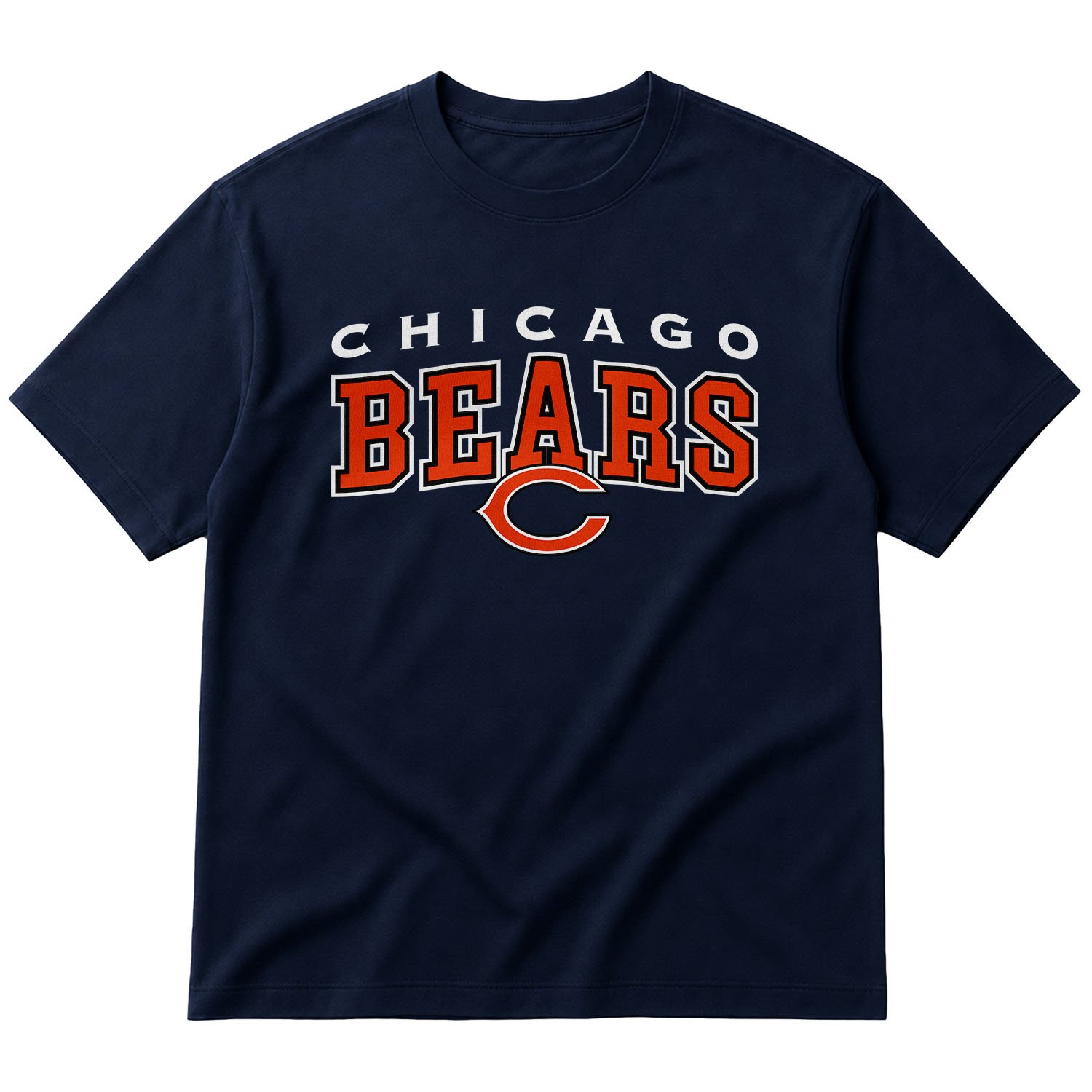 Chicago Bears CB Oversize Tişört M - İndigo Mavisi