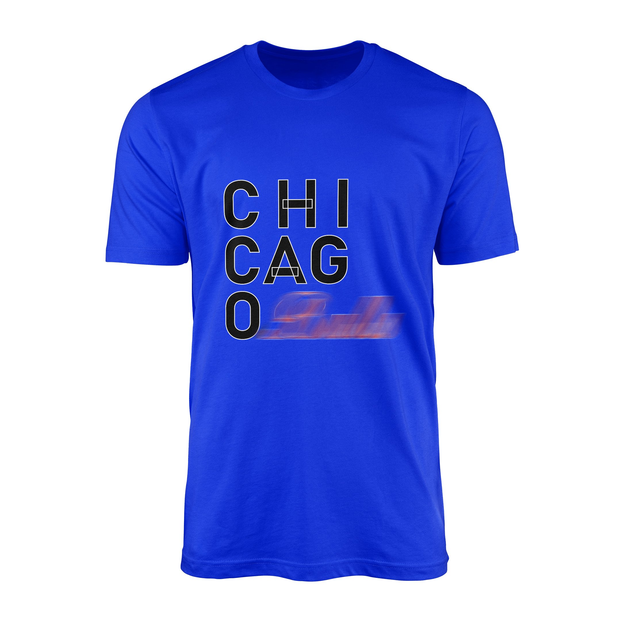 Chicago Tişört S - Mavi