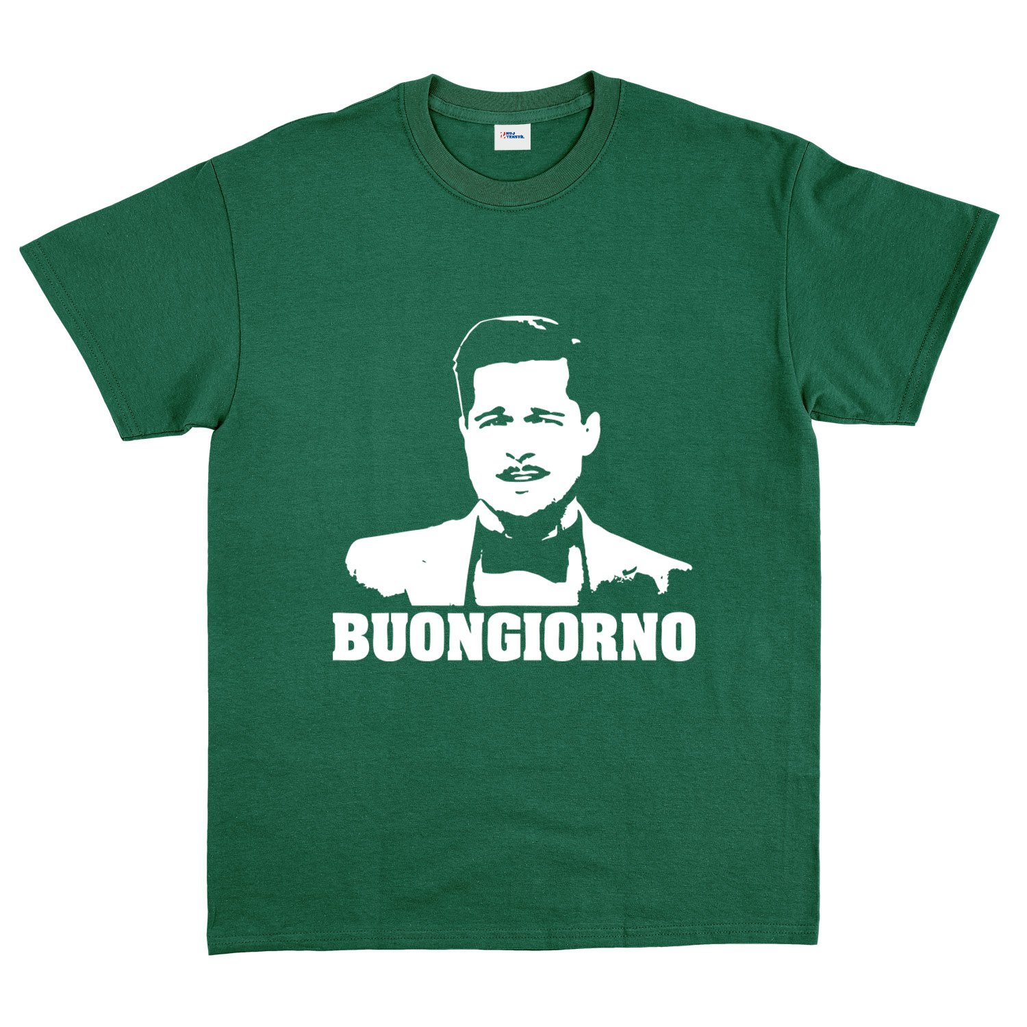 Buongiorno | Inglorious Basterds Tişört S - Nefti Yeşili