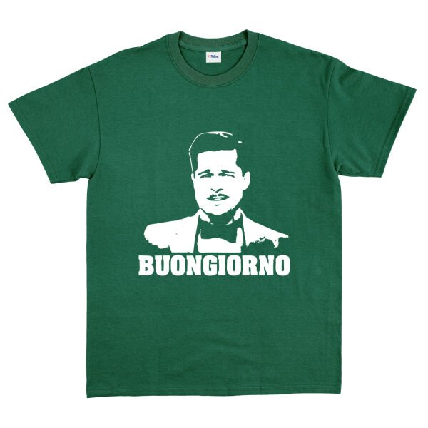 Buongiorno | Inglorious Basterds Tişört S - Nefti Yeşili