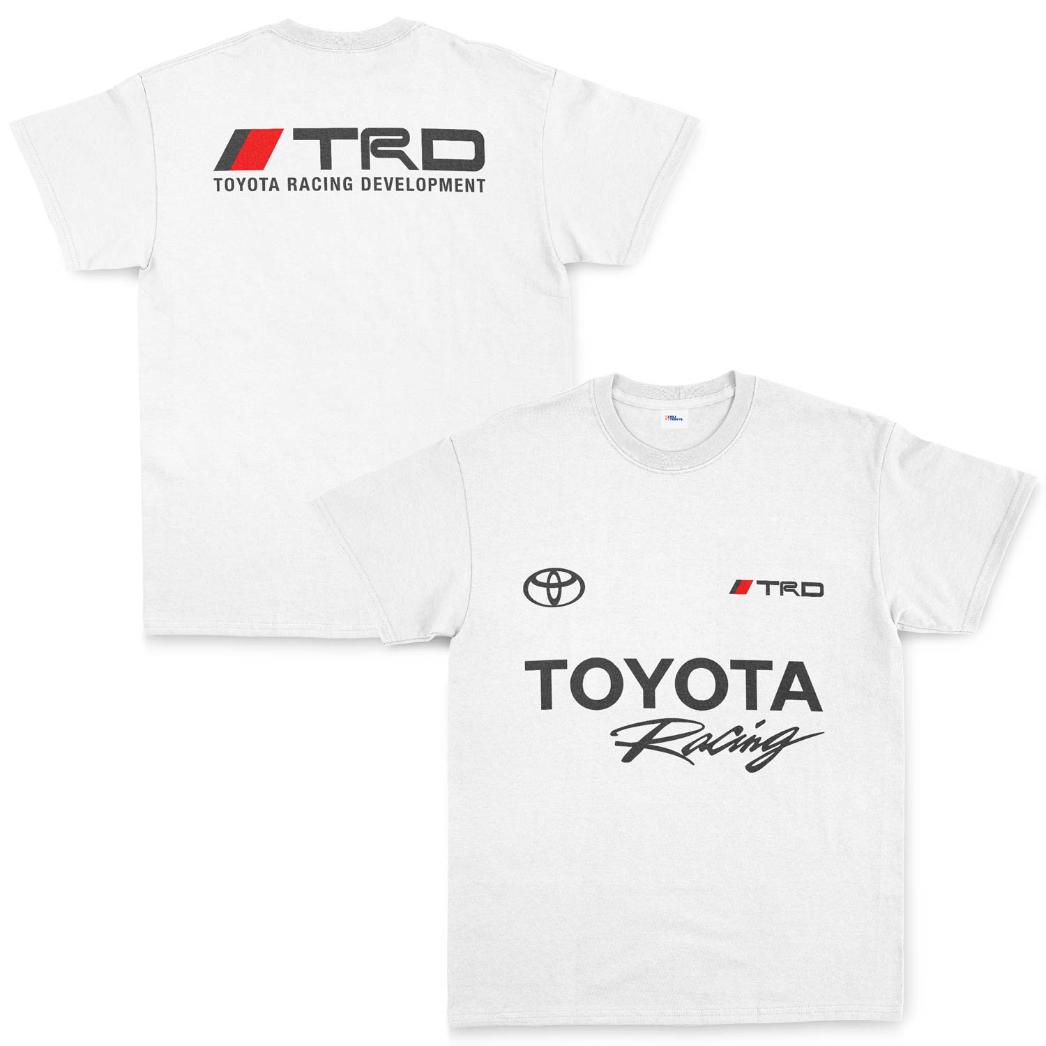 TRD Toyota Tişört XXL - Beyaz
