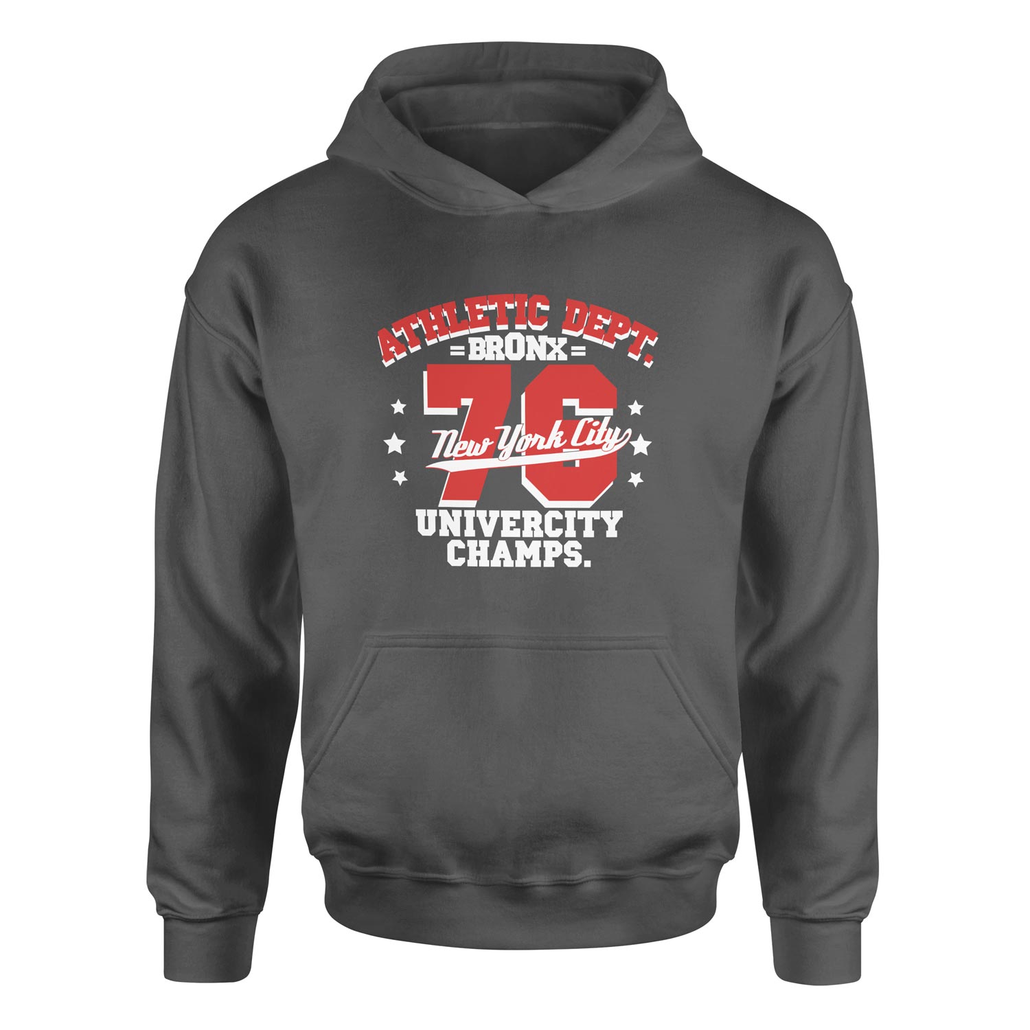 Bronx 76 NYC Hoodie L - Füme