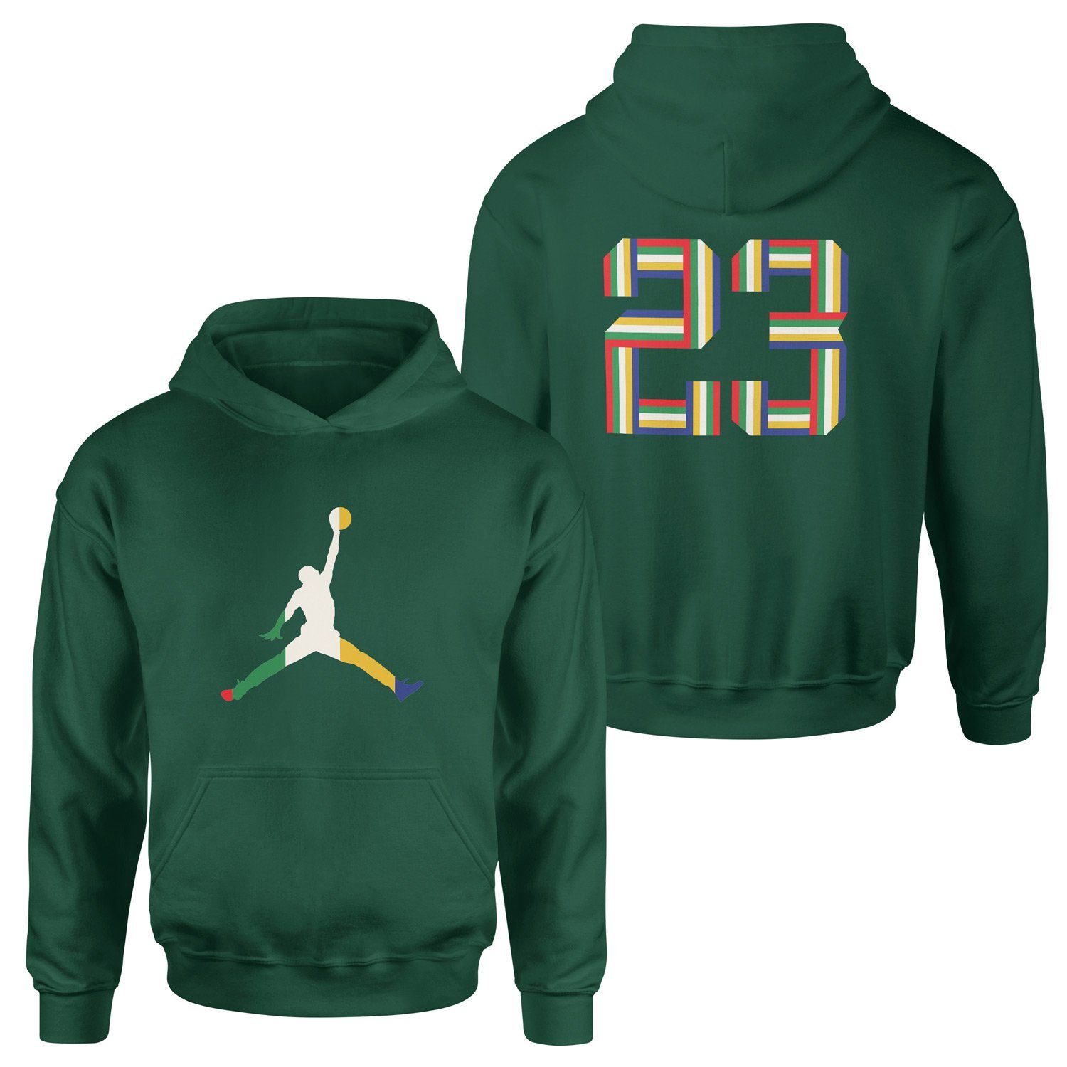 Air Jordan 23 PRISM Hoodie M - Nefti Yeşili