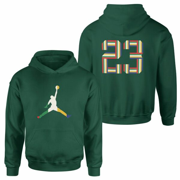 Air Jordan 23 PRISM Hoodie M - Nefti Yeşili