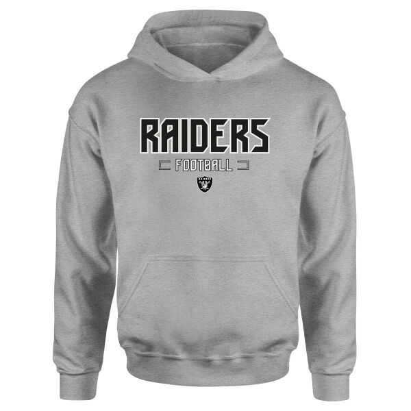 Las Vegas Raiders Football Hoodie M - Gri