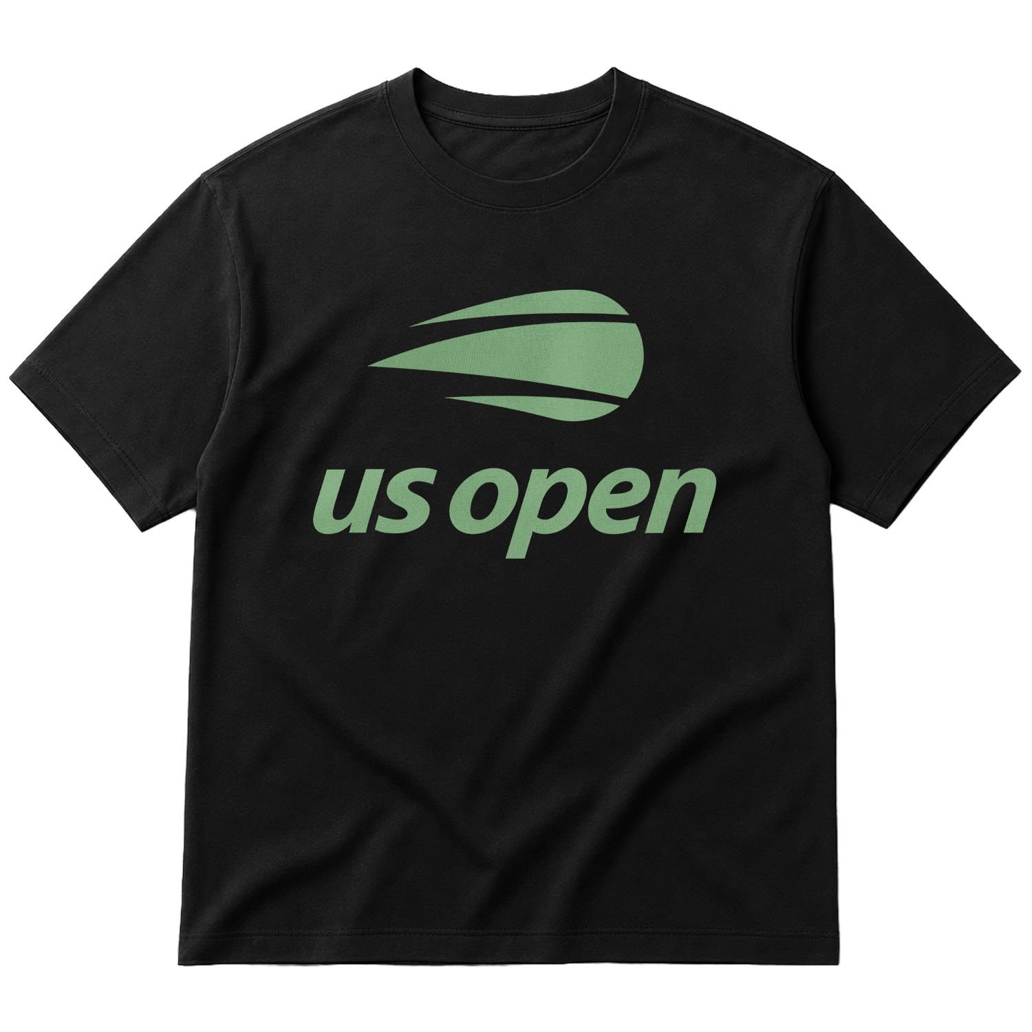 US Open Oversize Tişört XL - Siyah