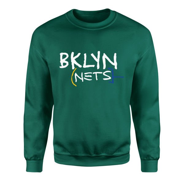BKLYN Basquiat Sweatshirt M - Nefti Yeşili