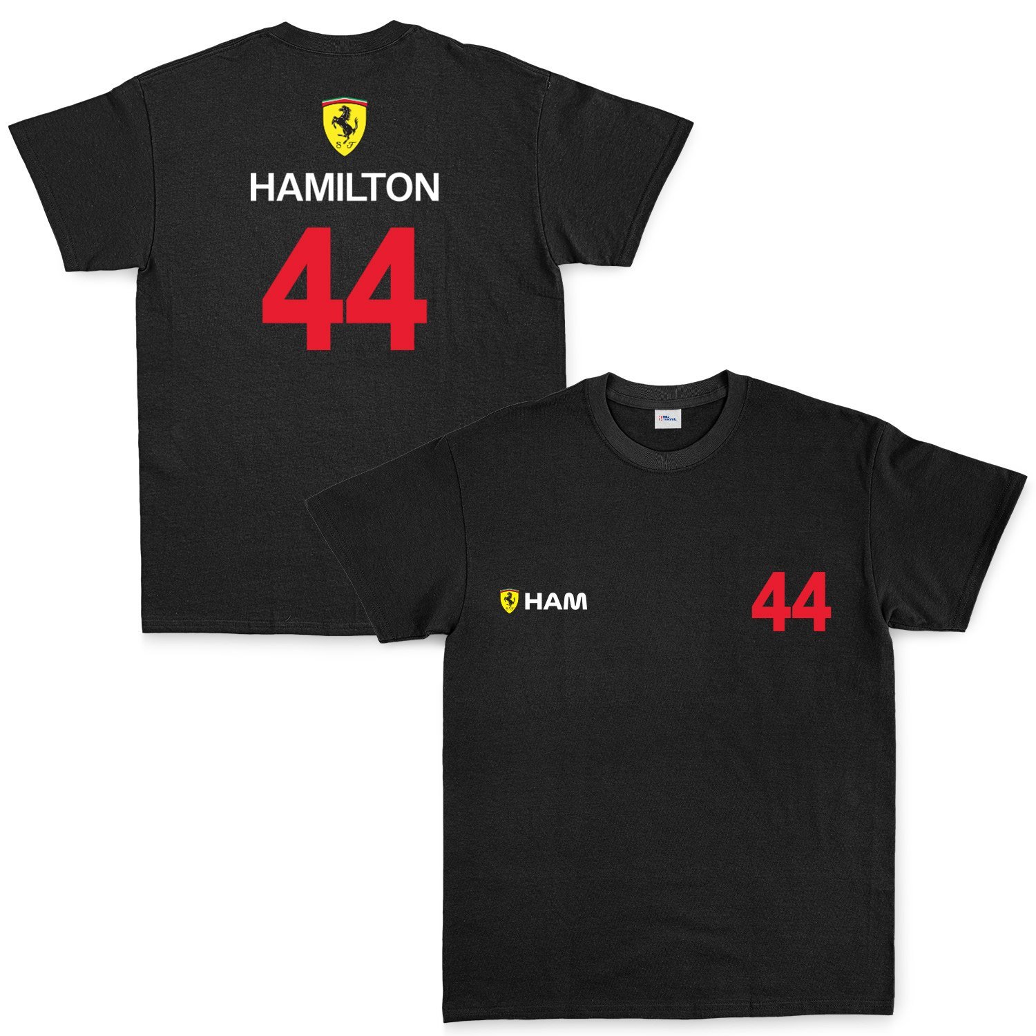 Lewis Hamilton 44 Driver Basic Tişört
