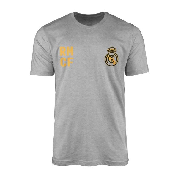 Real Madrid Madridista Edition RMCF Tişört M - Gri