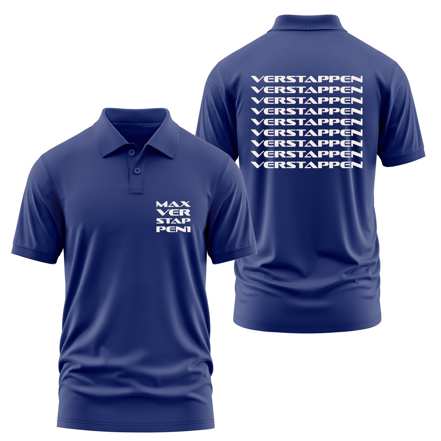 Max Verstappen The One Polo Tişört S - İndigo Mavisi
