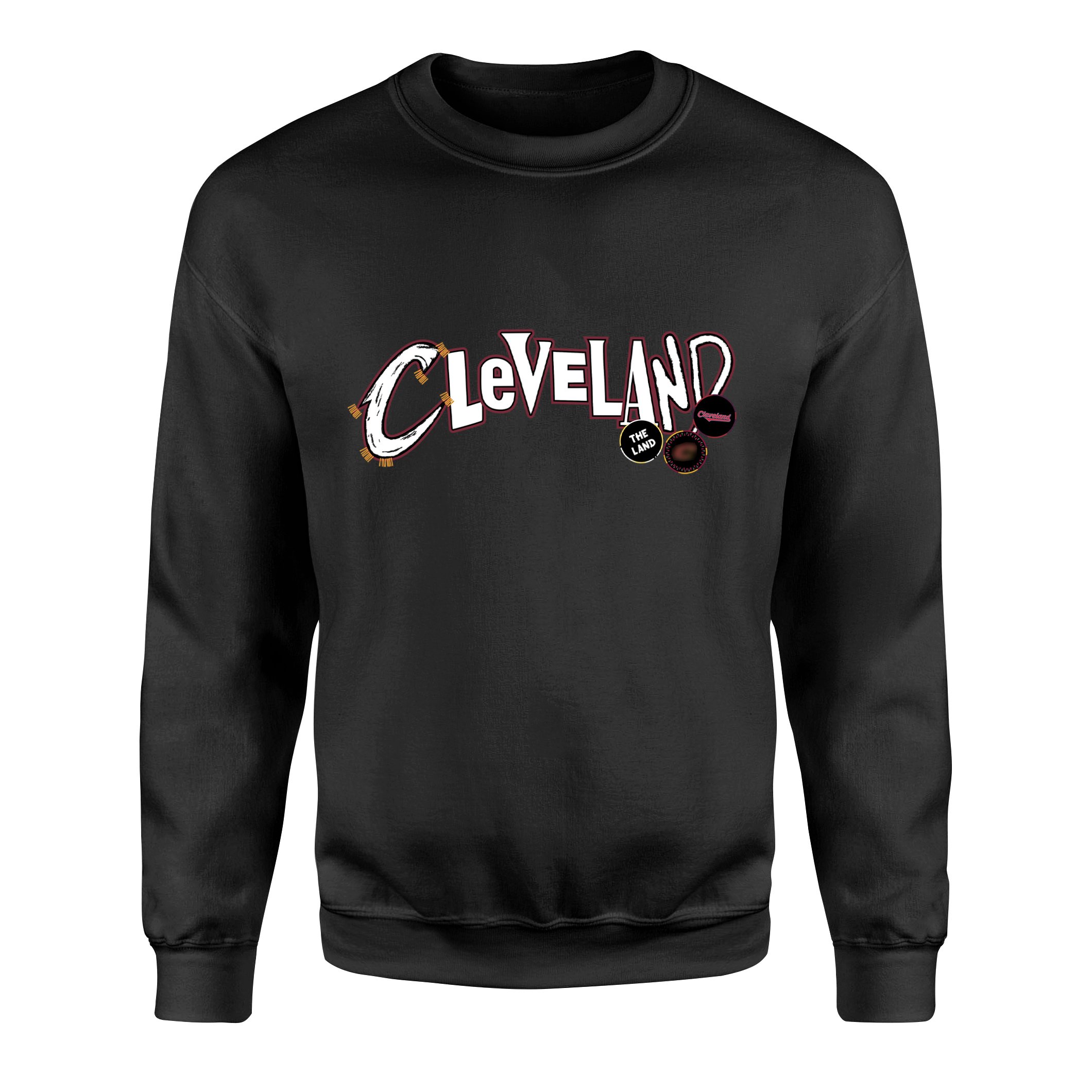 Cleveland The Land Sweatshirt S - Siyah