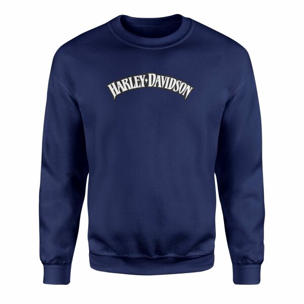 Harley-Davidson Arch Sweatshirt M - İndigo Mavisi