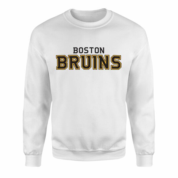 Boston Bruins Sweatshirt M - Beyaz