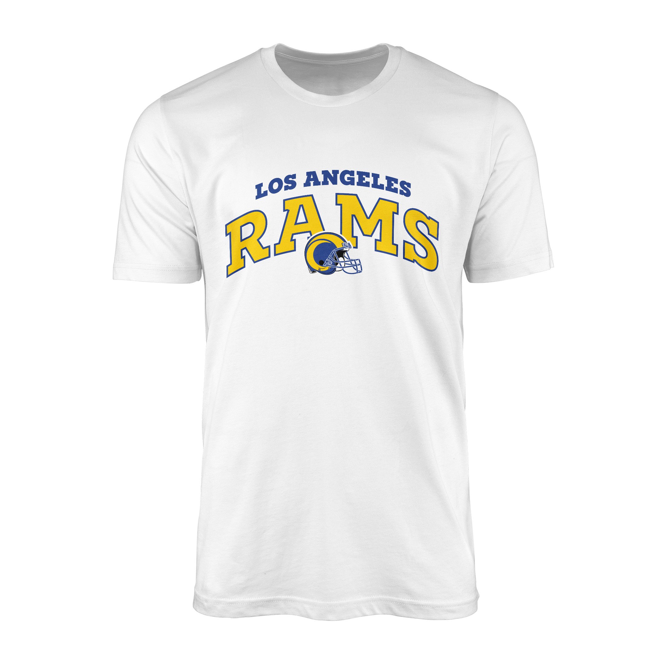 Los Angeles RAMS Arch Tişört S - Beyaz