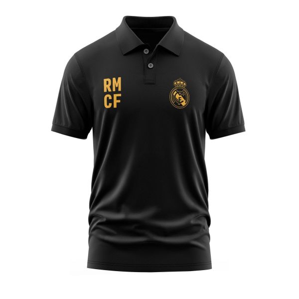 Real Madrid Madridista Edition RMCF Polo Tişört XL - Siyah