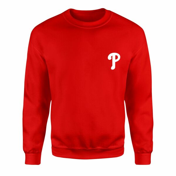 Philadelphia Phillies Sweatshirt L - Kırmızı
