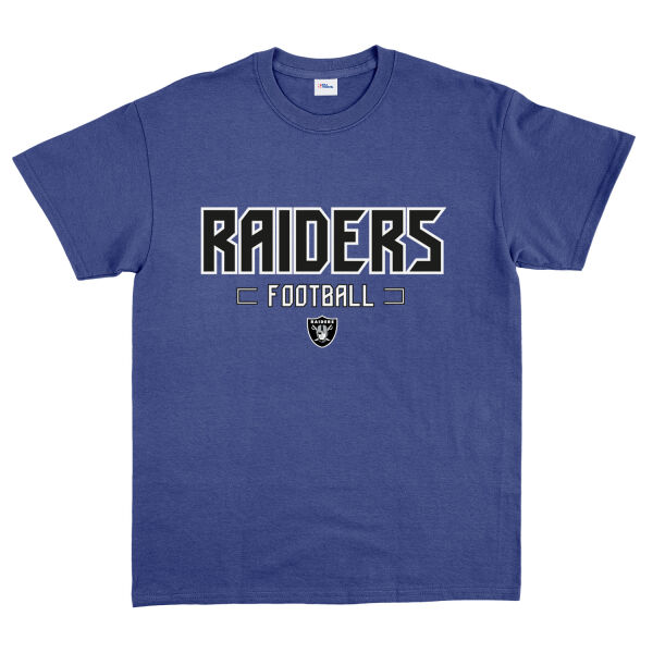 Las Vegas Raiders Football Tişört XL - İndigo Mavisi