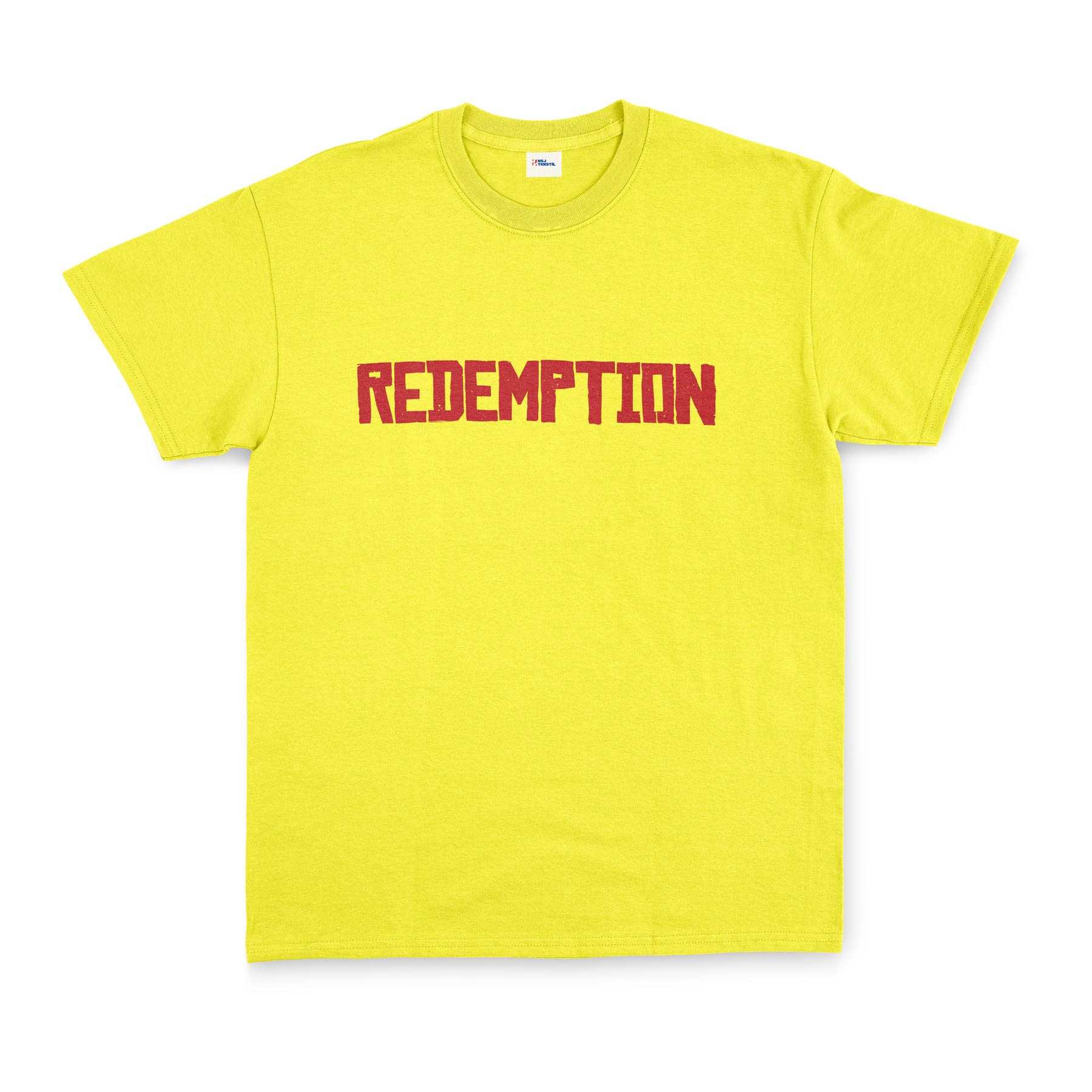 Redemption Tişört XXL - Sarı