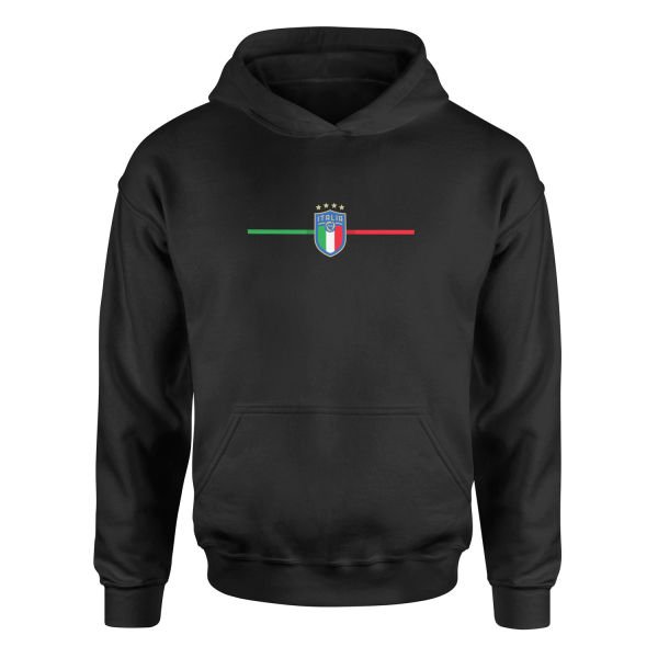 İtalya Hoodie M - Siyah
