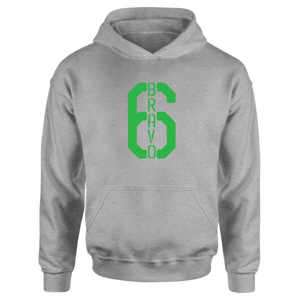 Bravo 6 | Call of Duty Hoodie M - Gri