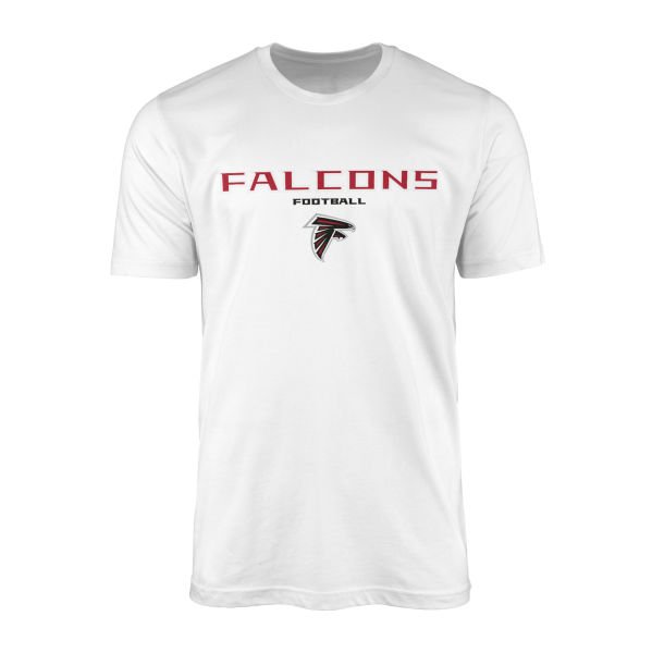 Falcons Football Tişört XL - Beyaz