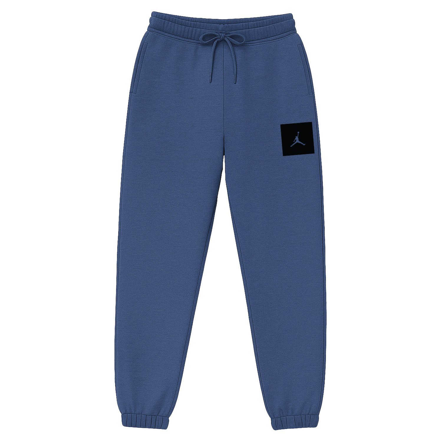 Air Jordan Black Patch Eşofman Altı XXL - İndigo Mavisi | OUTLET