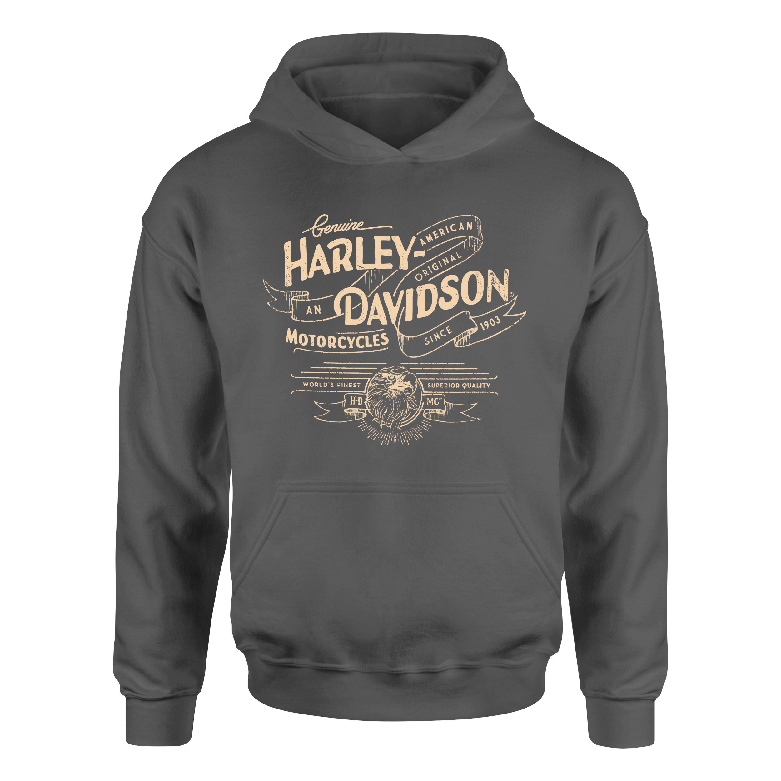 Harley-Davidson XI Hoodie XXL - Füme