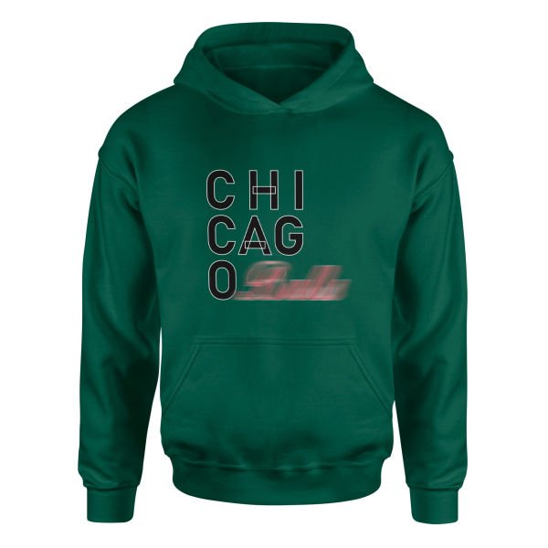 Chicago Hoodie L - Nefti Yeşili