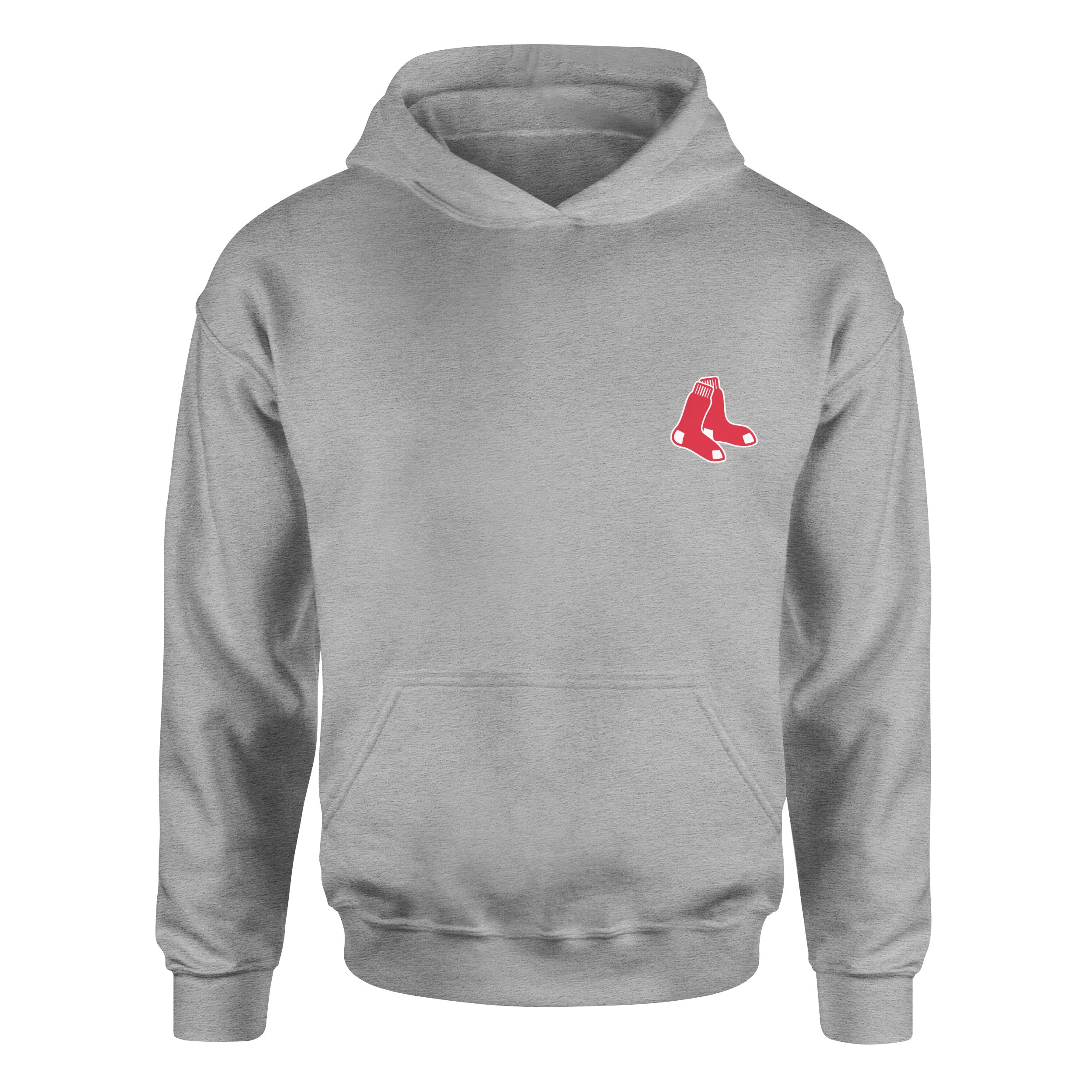 Boston, Red Socks Hoodie S - Gri